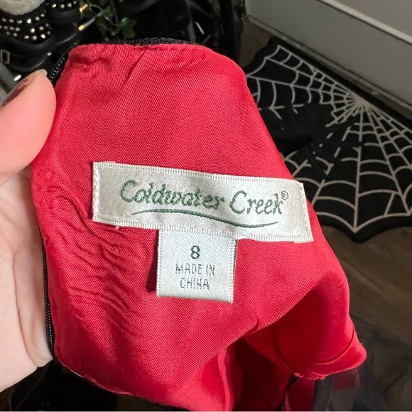 Gothic Red/Mesh Dress - Picture 4 of 4